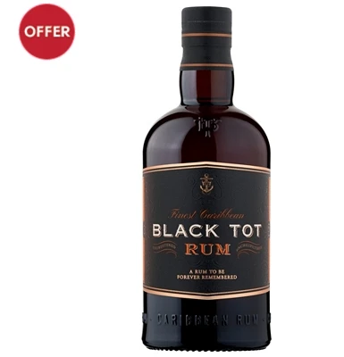 Black Tot Finest Caribbean Rum -UK Drinks Sales Store 821154 a black tot finest caribbean rum 821154